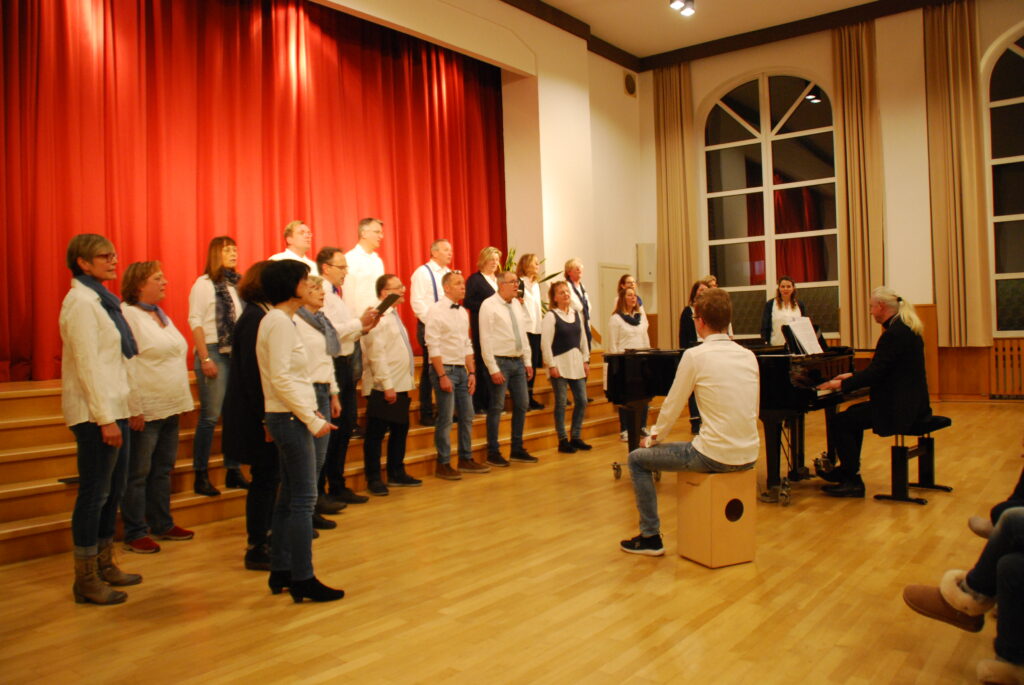 Doppelpack Konzert mit unCHORrekt und Voicetoys. Hier: Voicetoys (Foto: Steffi)
