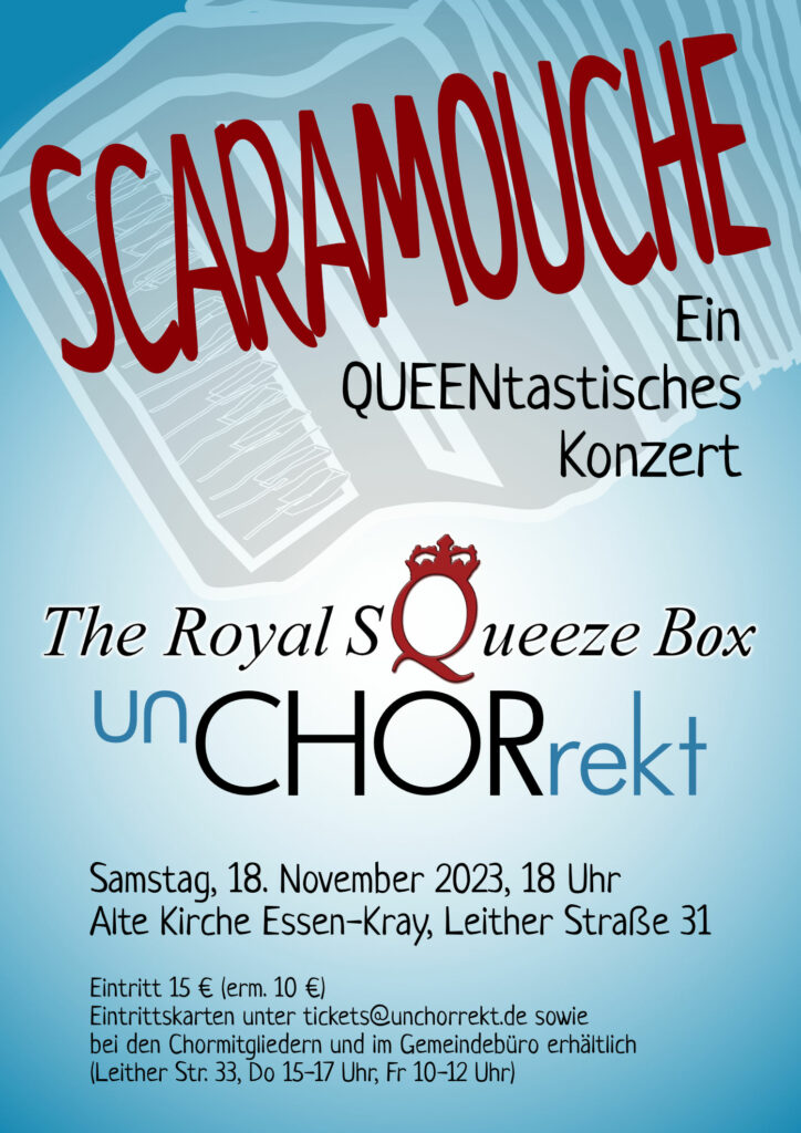 Plakat zum Konzert 