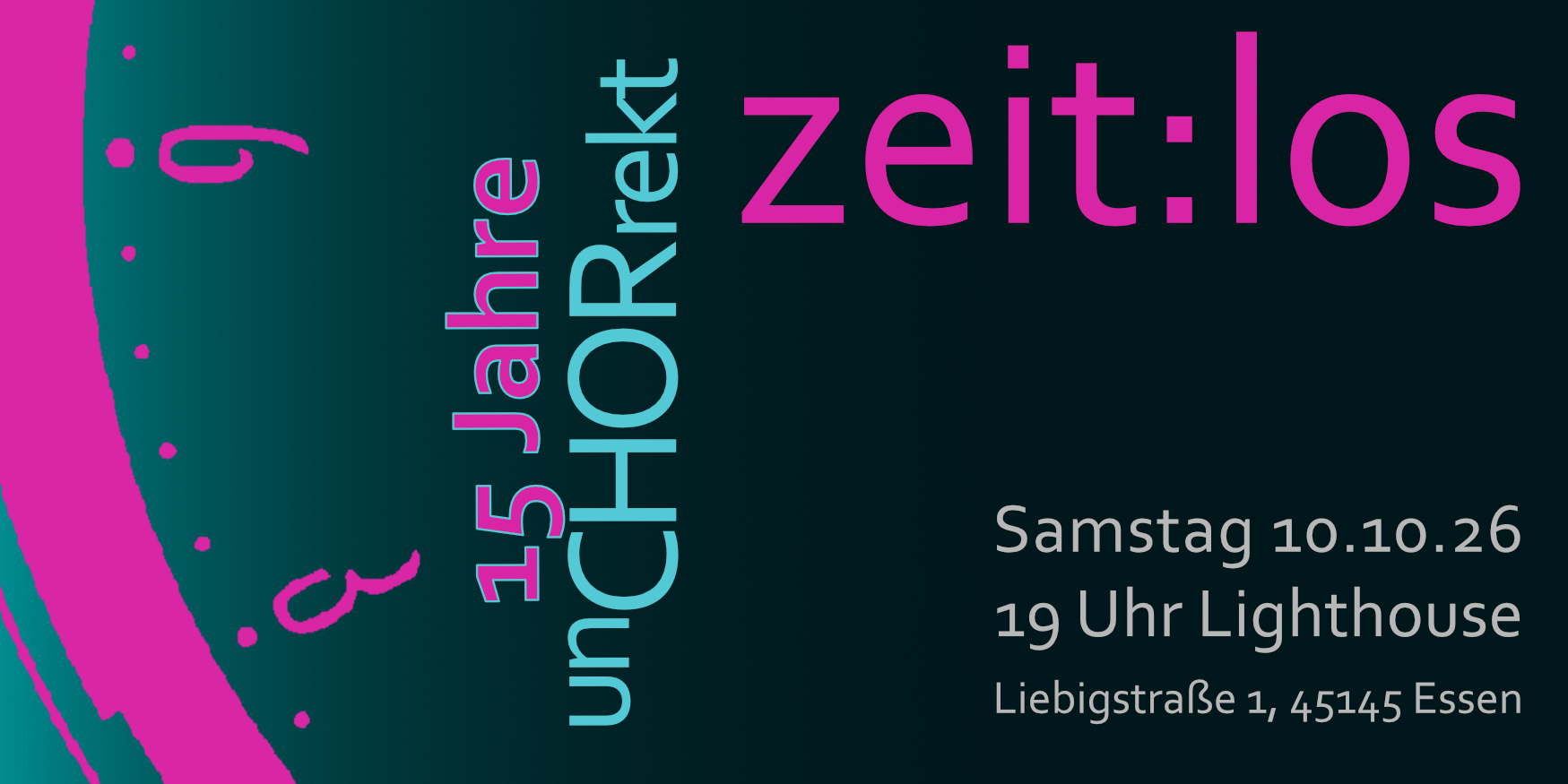 Von wegen „ZEIT:LOS“ – der Countdown läuft